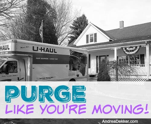 purge like you're moving