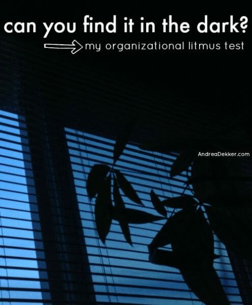 find it in the dark