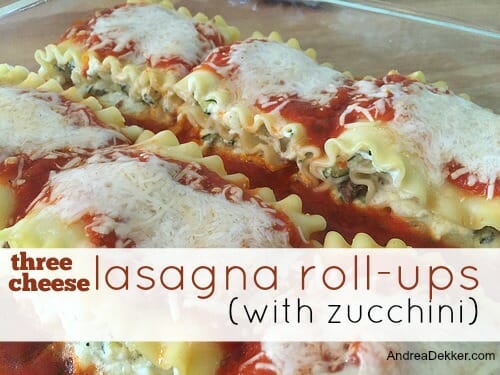 lasagna roll ups