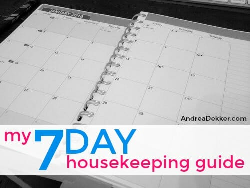 housekeeping guide