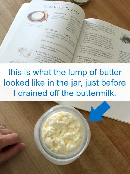lumpy butter