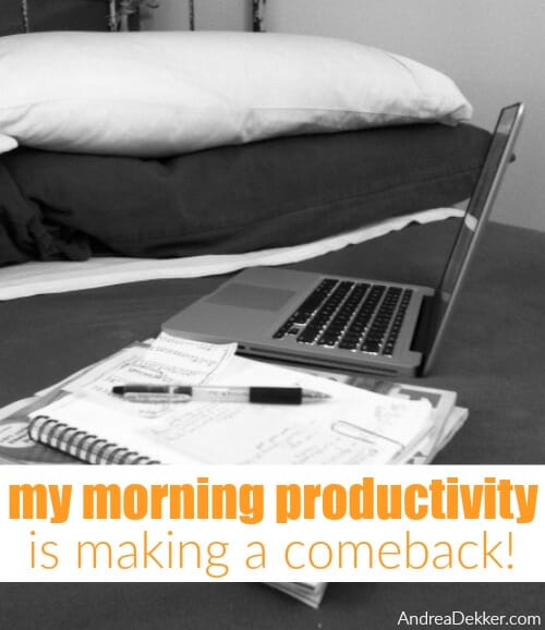 morning productivity