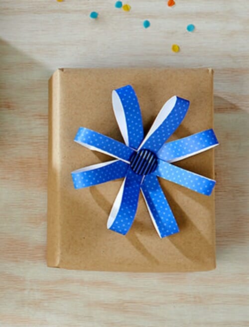 blue gift