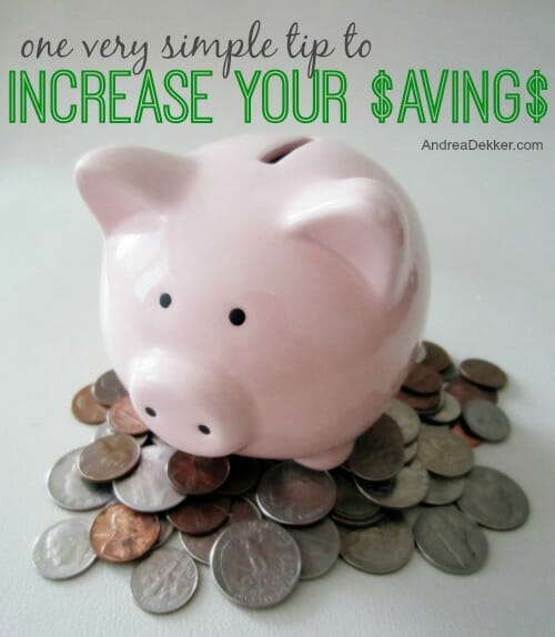 increase your savings