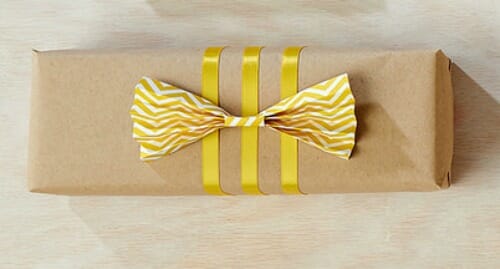 yellow gift
