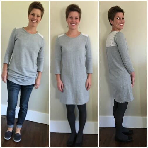 sweatshirt dress