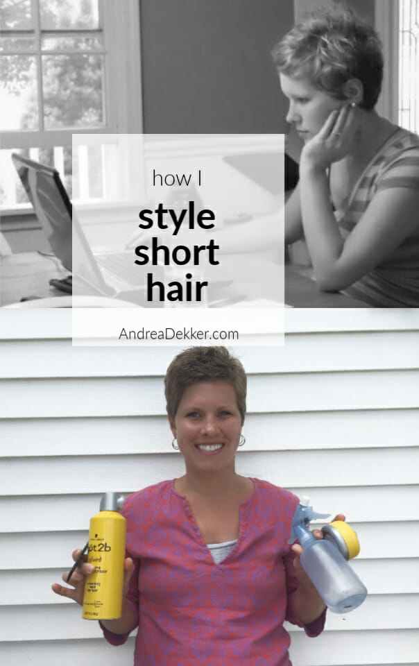 how to style short hair