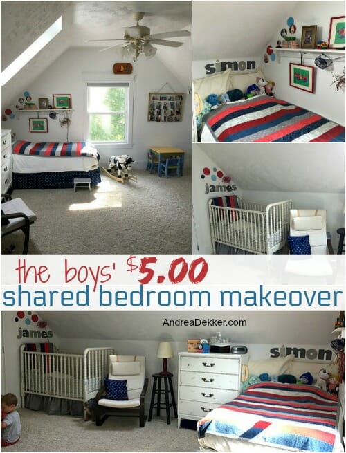 boys shared bedroom