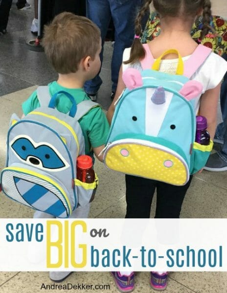 Save Big on Back-To-School (+ a $200 Giveaway!) | Andrea Dekker