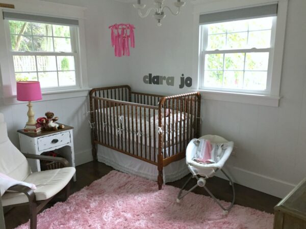 nursery crib area