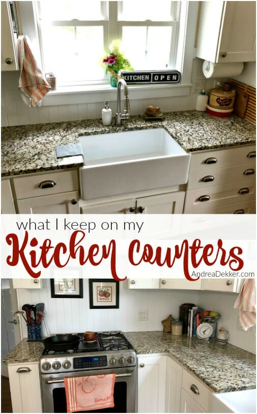 What to Store on a Kitchen Counter (And What Not To)