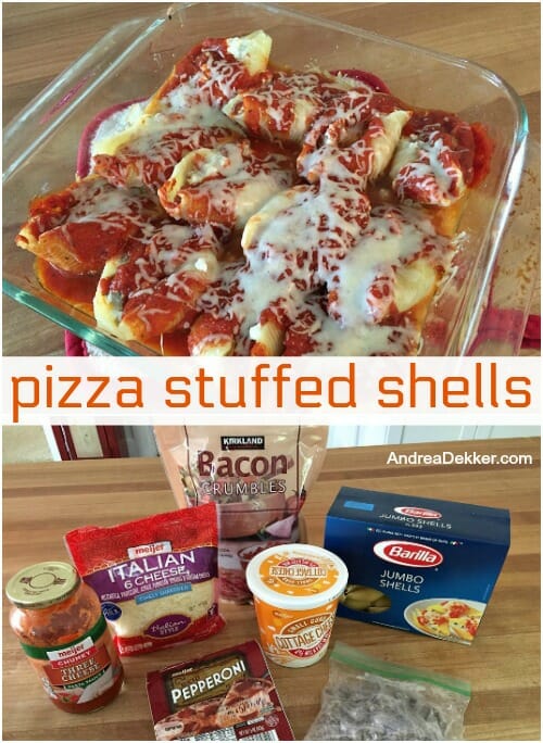 pizza stuffed shells