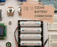 how to clean battery corrosion