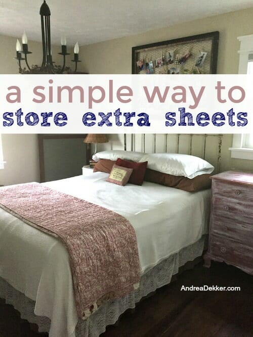 Best way to store bed sheets new arrivals