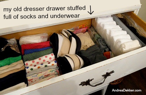 A Clutter Lesson from 10 Pairs of Socks and Underwear Andrea Dekker