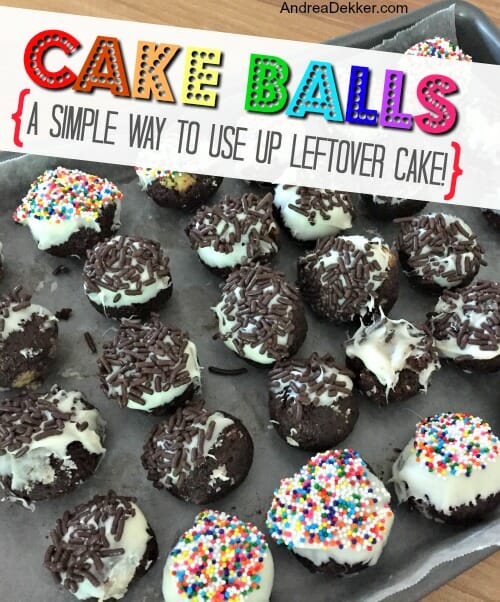 Cake Balls A Simple Way To Use Up Leftover Cake Andrea Dekker