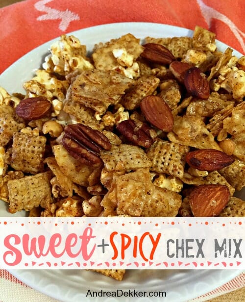 Sweet Heat Chex Mix - Spicy and Addictive ~ Macheesmo