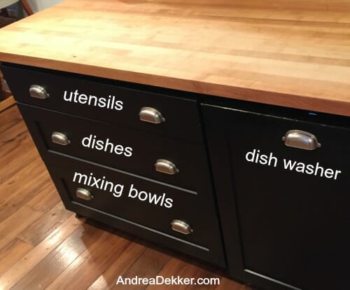 island drawers