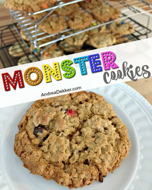 One Dozen Monster Cookies Party Size