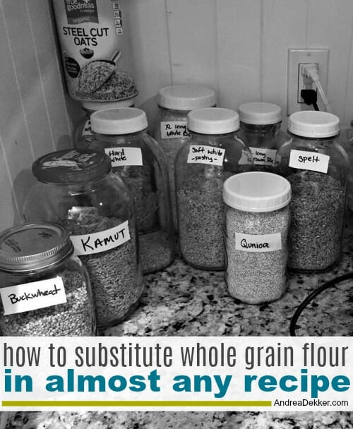 How to Label Spices, Grains, Flours, Without Using a Label Maker