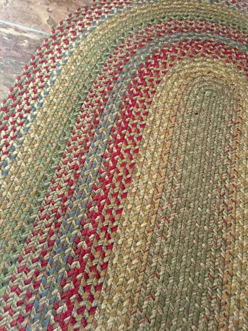 L.L.Bean Braided Wool Rug, Horizontal Braid