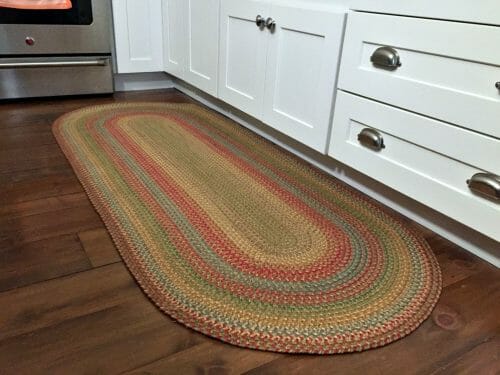 L.L.Bean Braided Wool Rug, Horizontal Braid