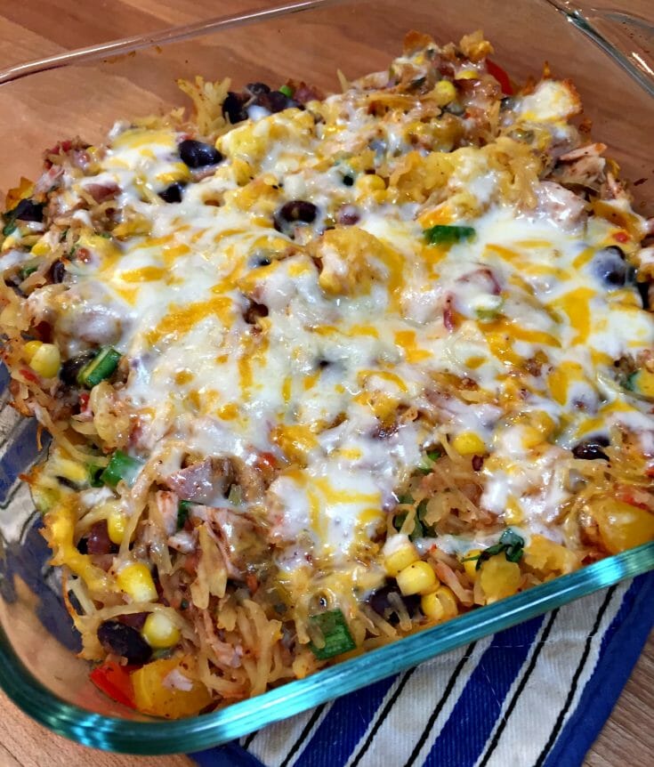 Southwest Spaghetti Squash Casserole