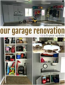 How We Clean and Organize Our Garage | Andrea Dekker