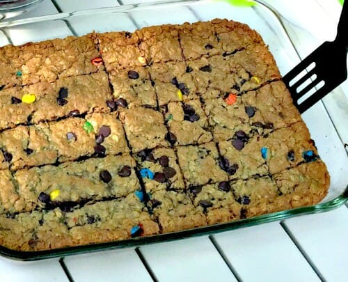 Easy Cookie Bars (how I simplify cookies)