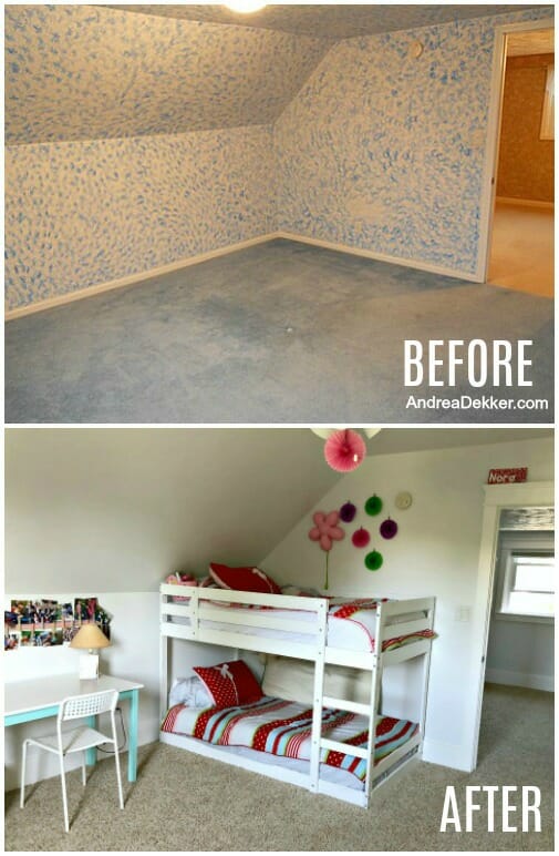 girls bedroom makeover