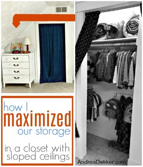 How To Maximize Storage In A Reach-In Closet