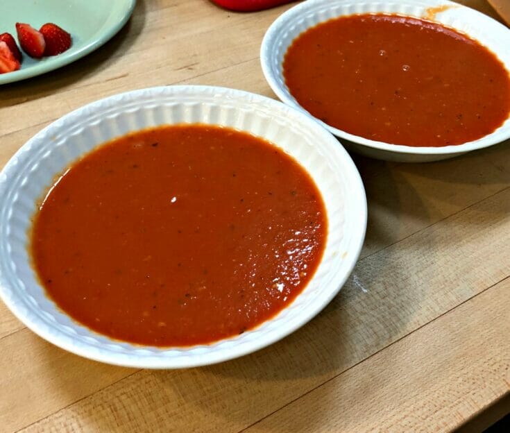 Homemade Tomato Soup - Made in 30 Minutes! - Life Made Simple