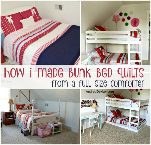 Bunk bed store quilt sets