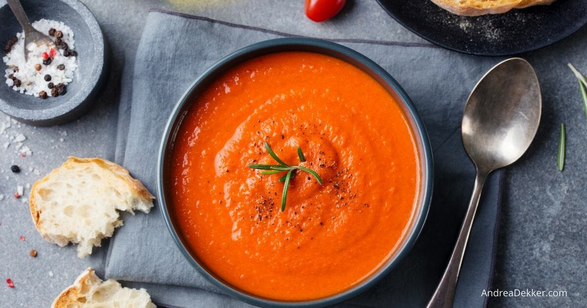 Homemade Tomato Soup - Made in 30 Minutes! - Life Made Simple