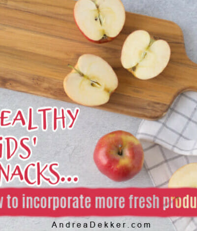 healthy kids' snacks