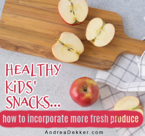 healthy kids' snacks