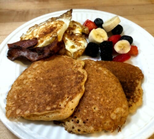 sourdough starter pancakes