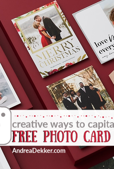 free photo card deals