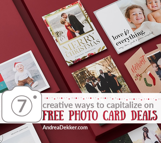 free photo card deals