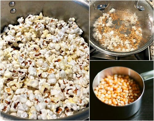 homemade popcorn