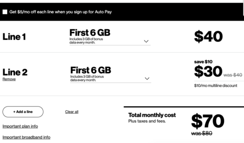 Prepaid Cell Phone Plans Comparison Chart