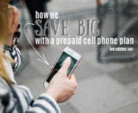 how we save big with a prepaid cell phone plan