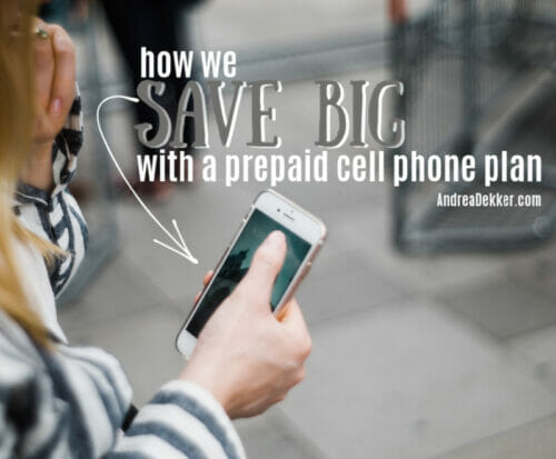 how we save big with a prepaid cell phone plan