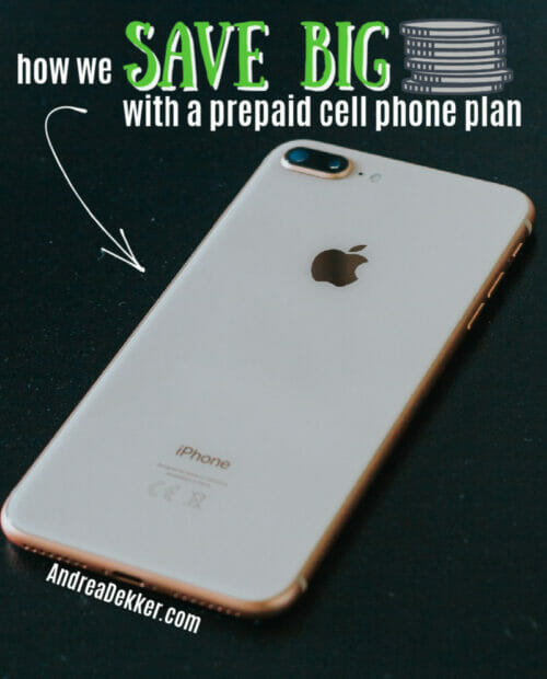 how we save big with a prepaid cell phone plan