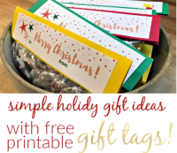 simple holiday gifts