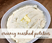 creamy mashed potatoes