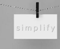 simplify