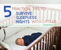 how to survive sleepless nights with littles