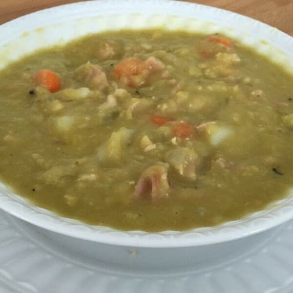 split pea soup with ham