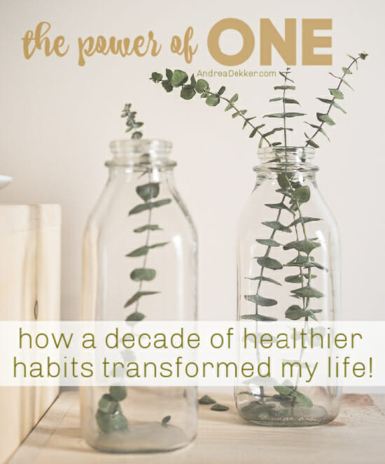 the power of one healthier habit